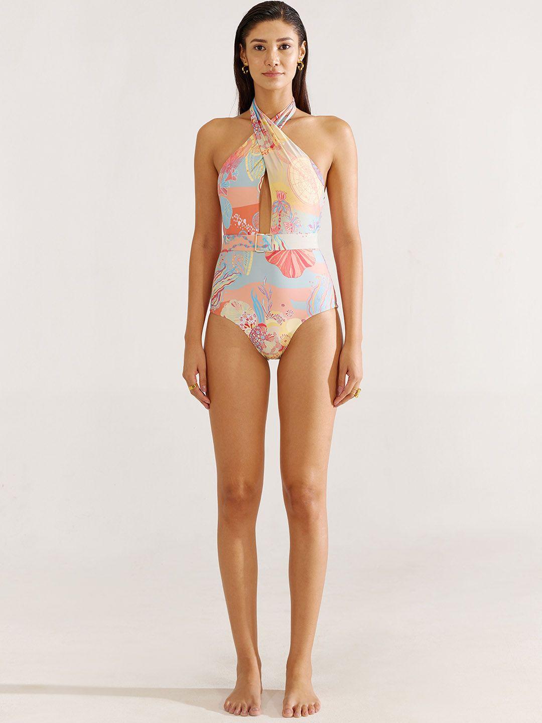 tizzi printed bodysuit