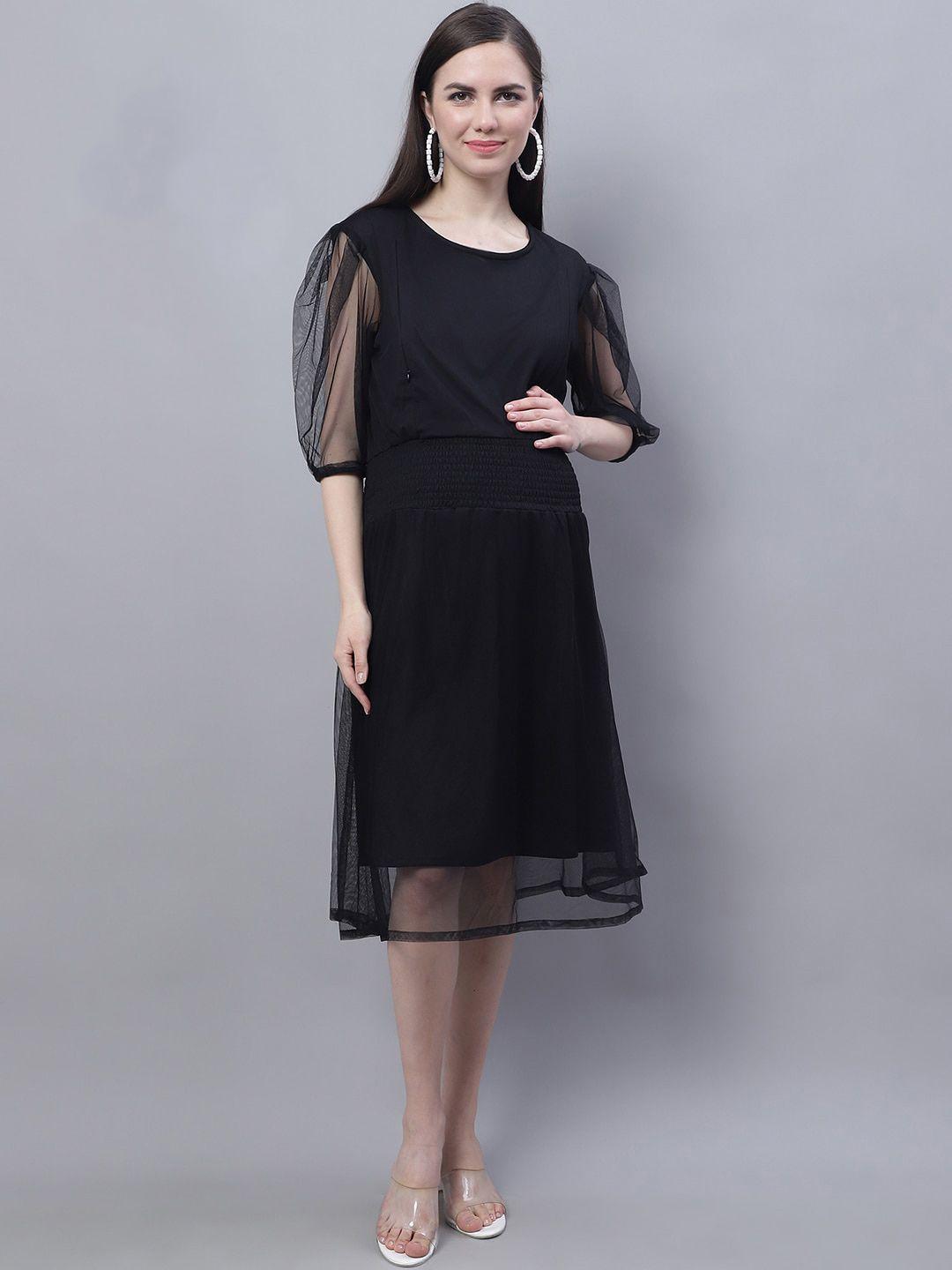 moms maternity solid maternity a-line midi dress