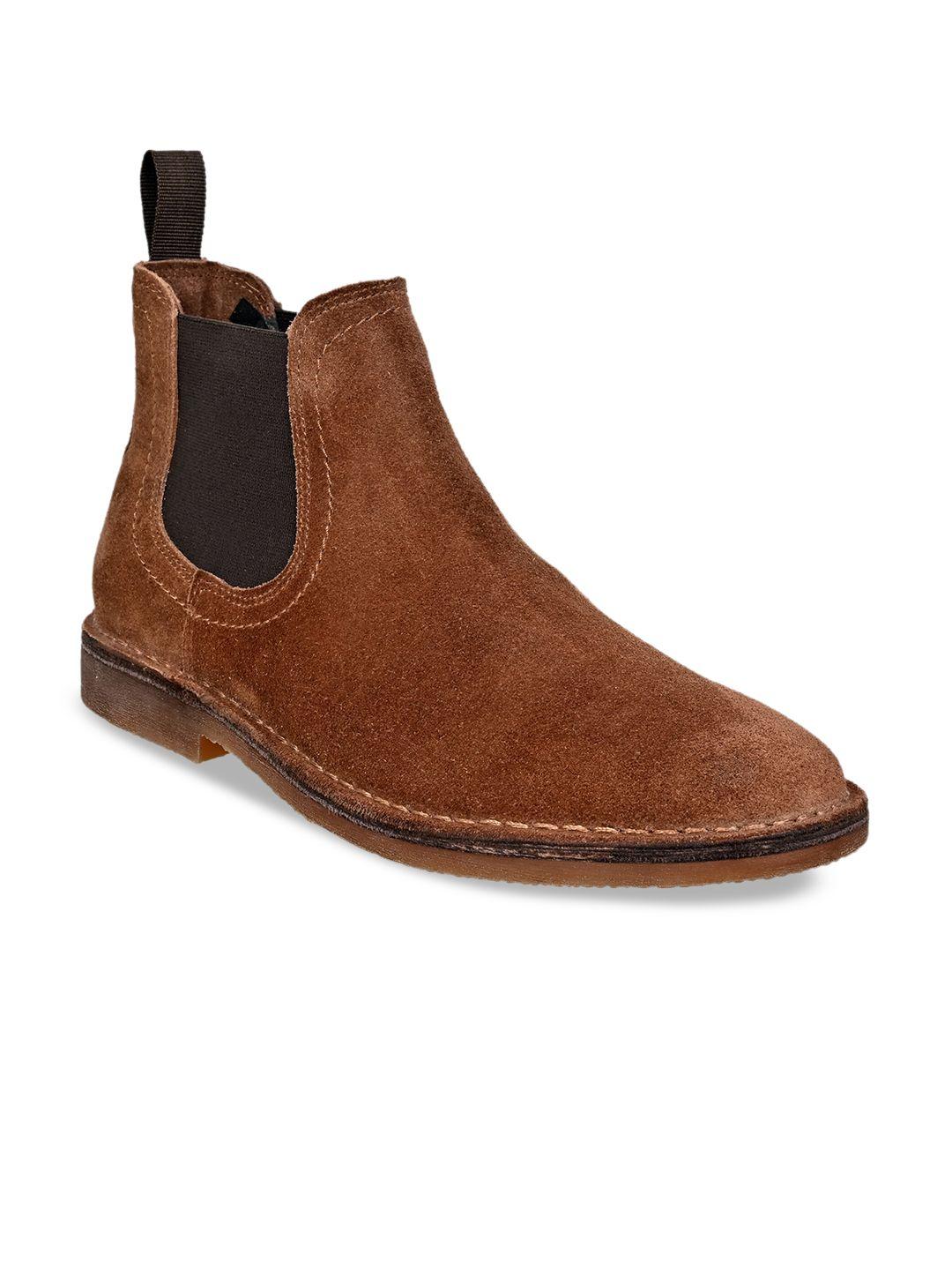 hx london men suede chelsea boot