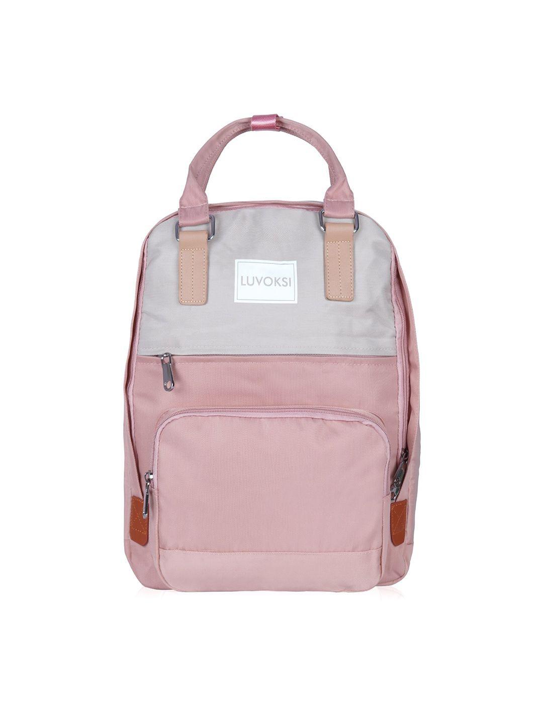 luvoksi women colourblocked backpack