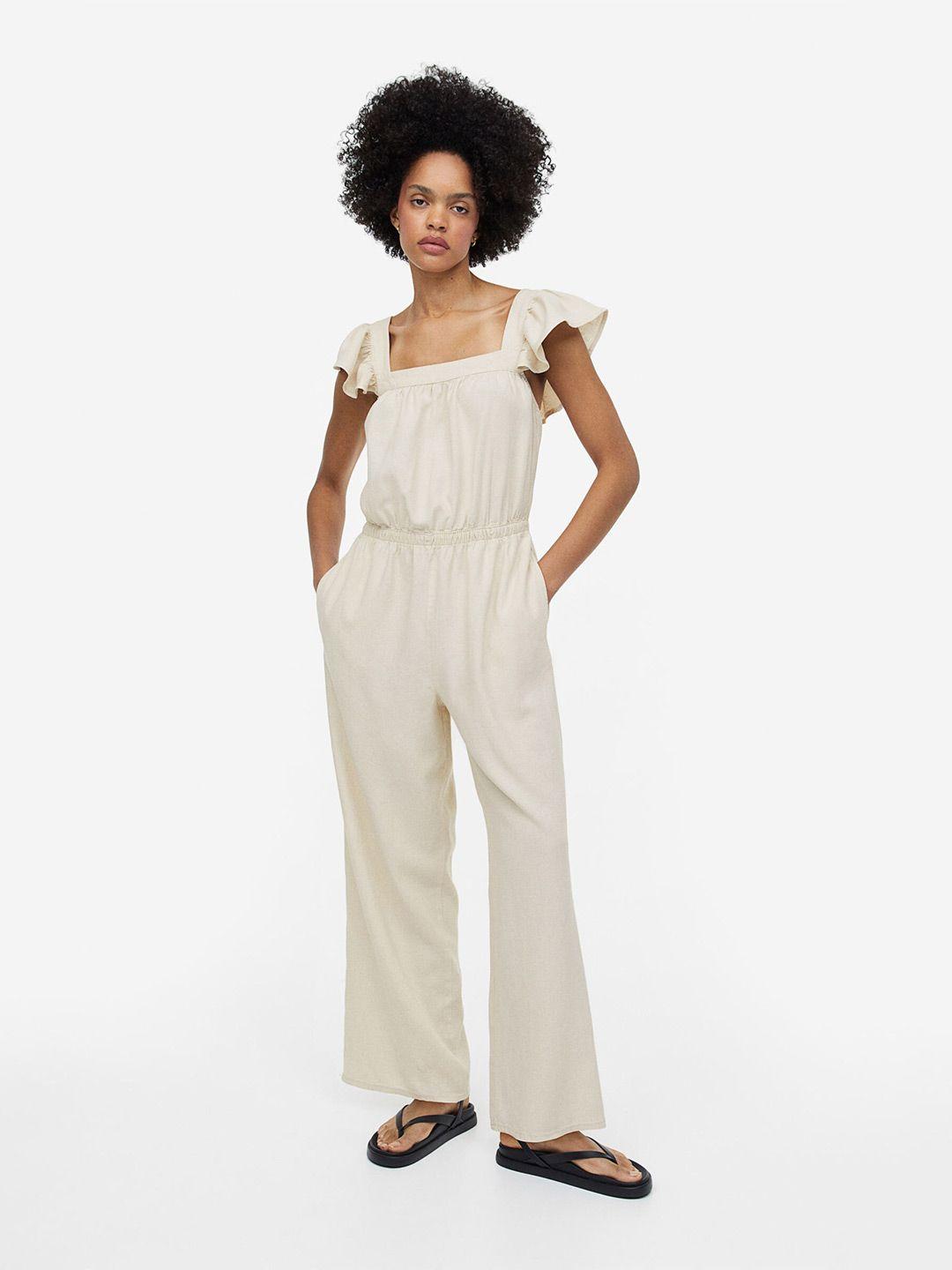 h&m women loose-fit jumpsuit