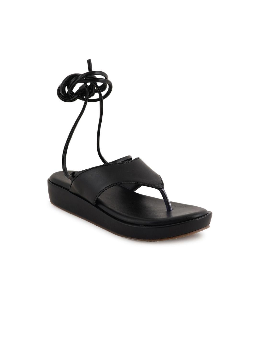 mast & harbour women black ballerinas with tassels flats