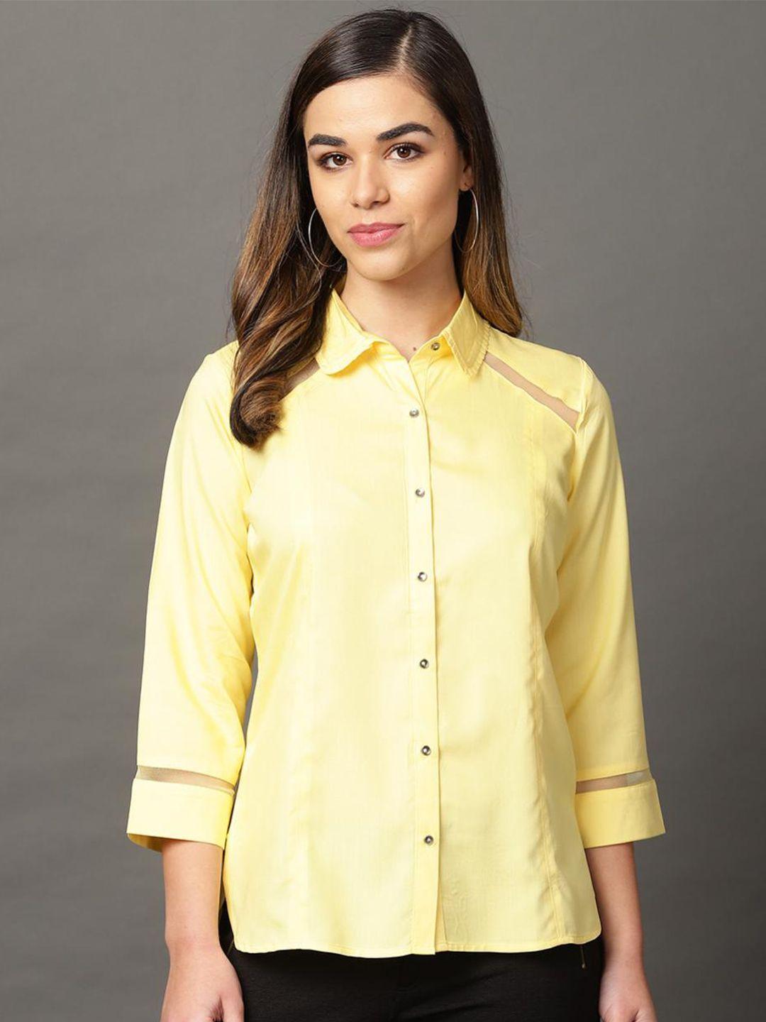 nayam by lakshita comfort fit casual shirt