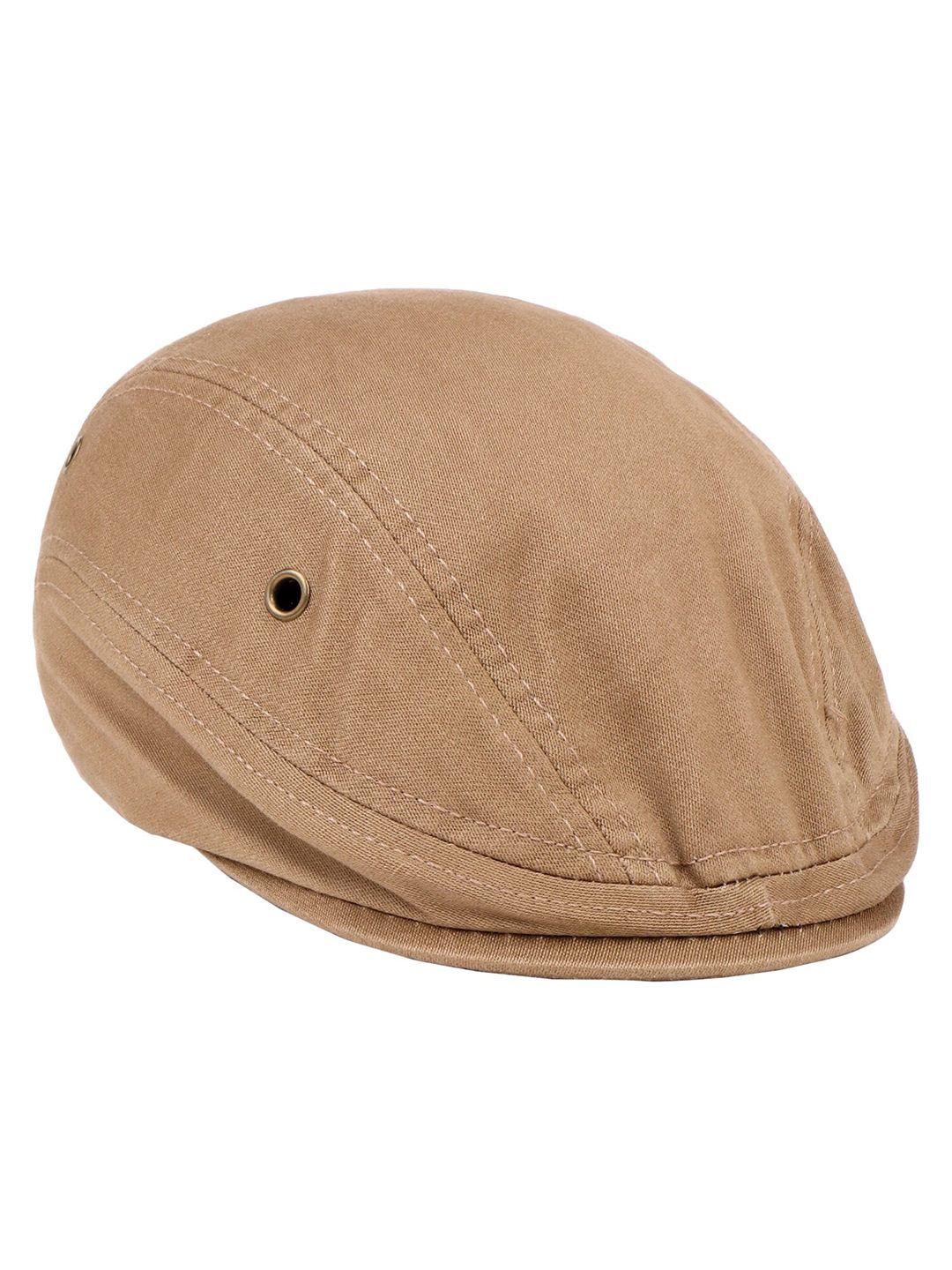 zacharias men beige ascot cap