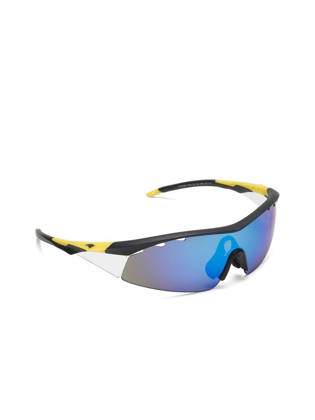 sunnies rectangle lens with polarised and uv protected sunglasses