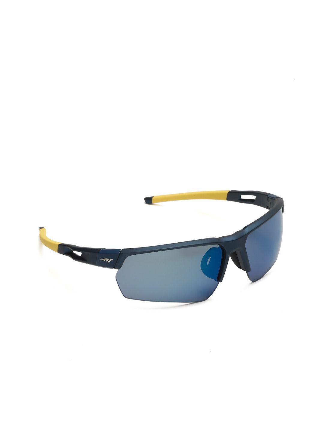 sunnies rectangle sunglasses with polarised and uv protected lens