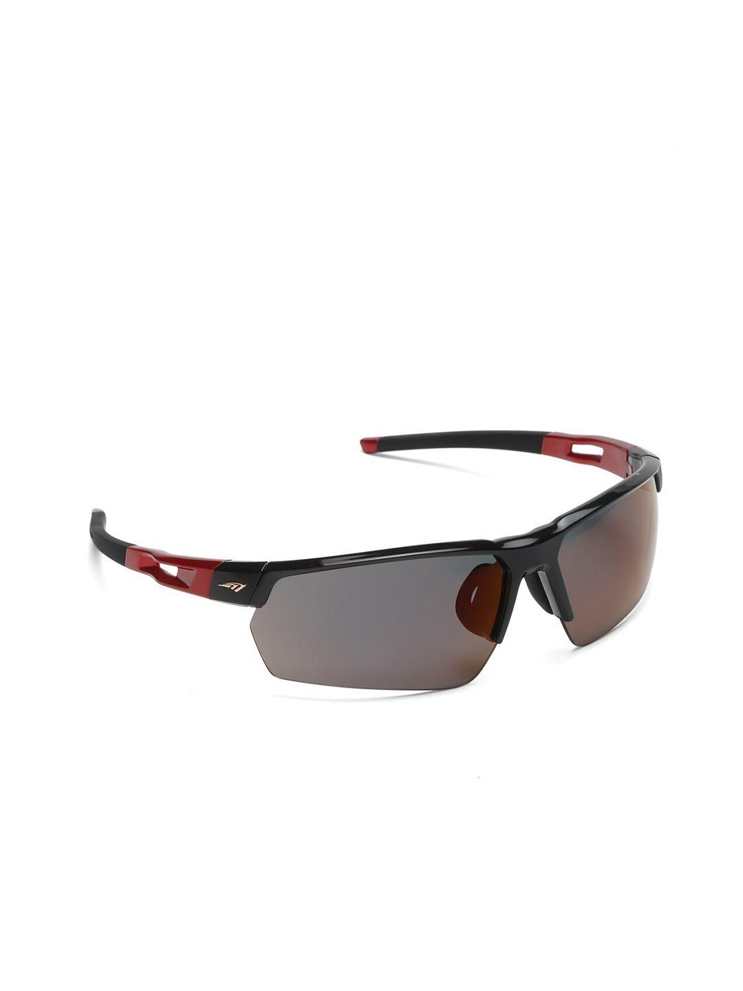 sunnies rectangle sunglasses with polarised and uv protected lens