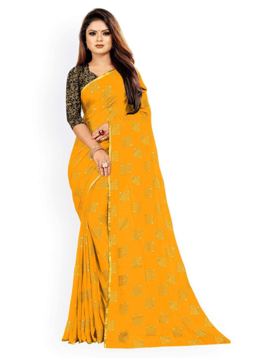 rhey ethnic motifs printed chiffon saree