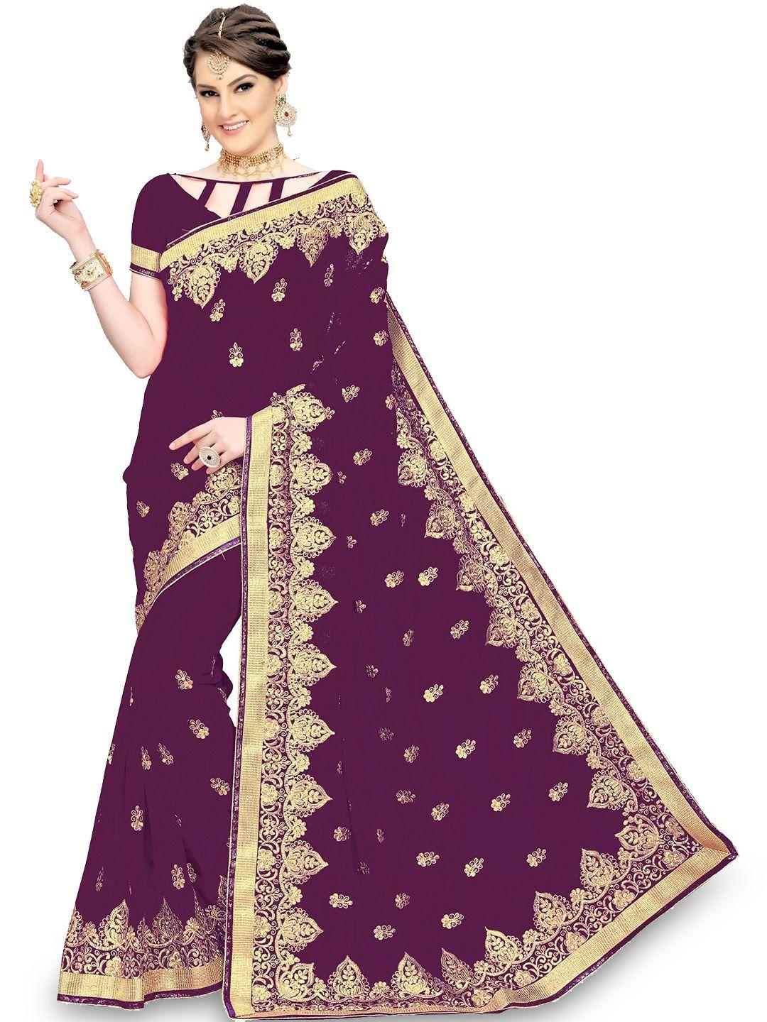 kedar fab embellished embroidered saree