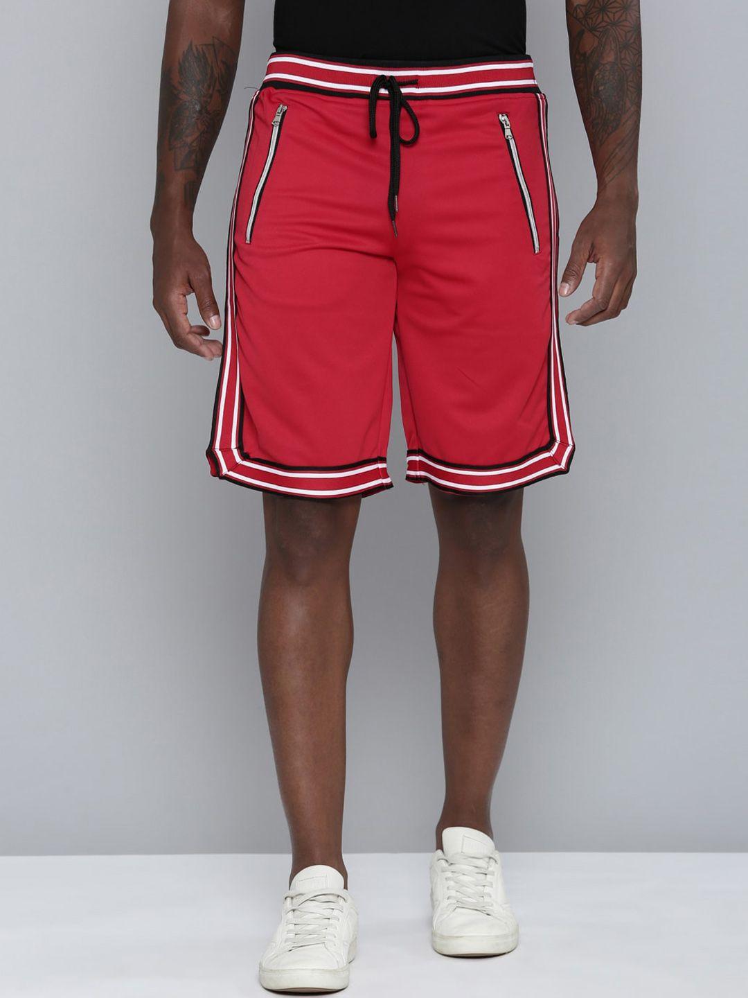 waimea men red striped shorts