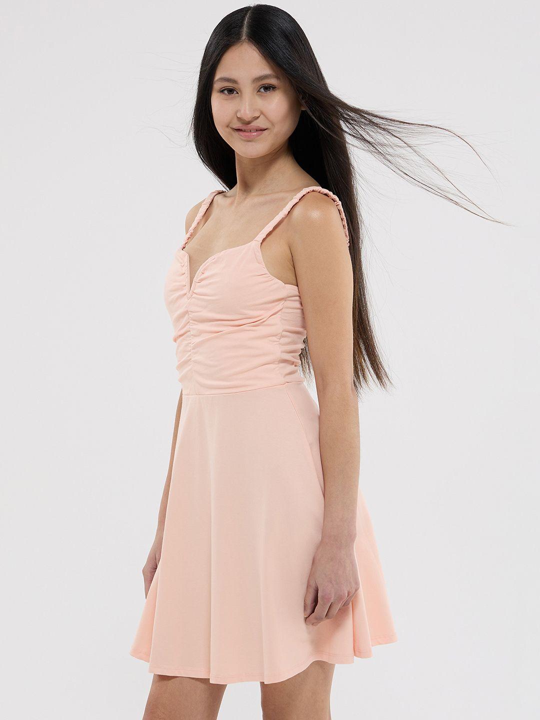 terranova sweetheart neck underwired skater dress