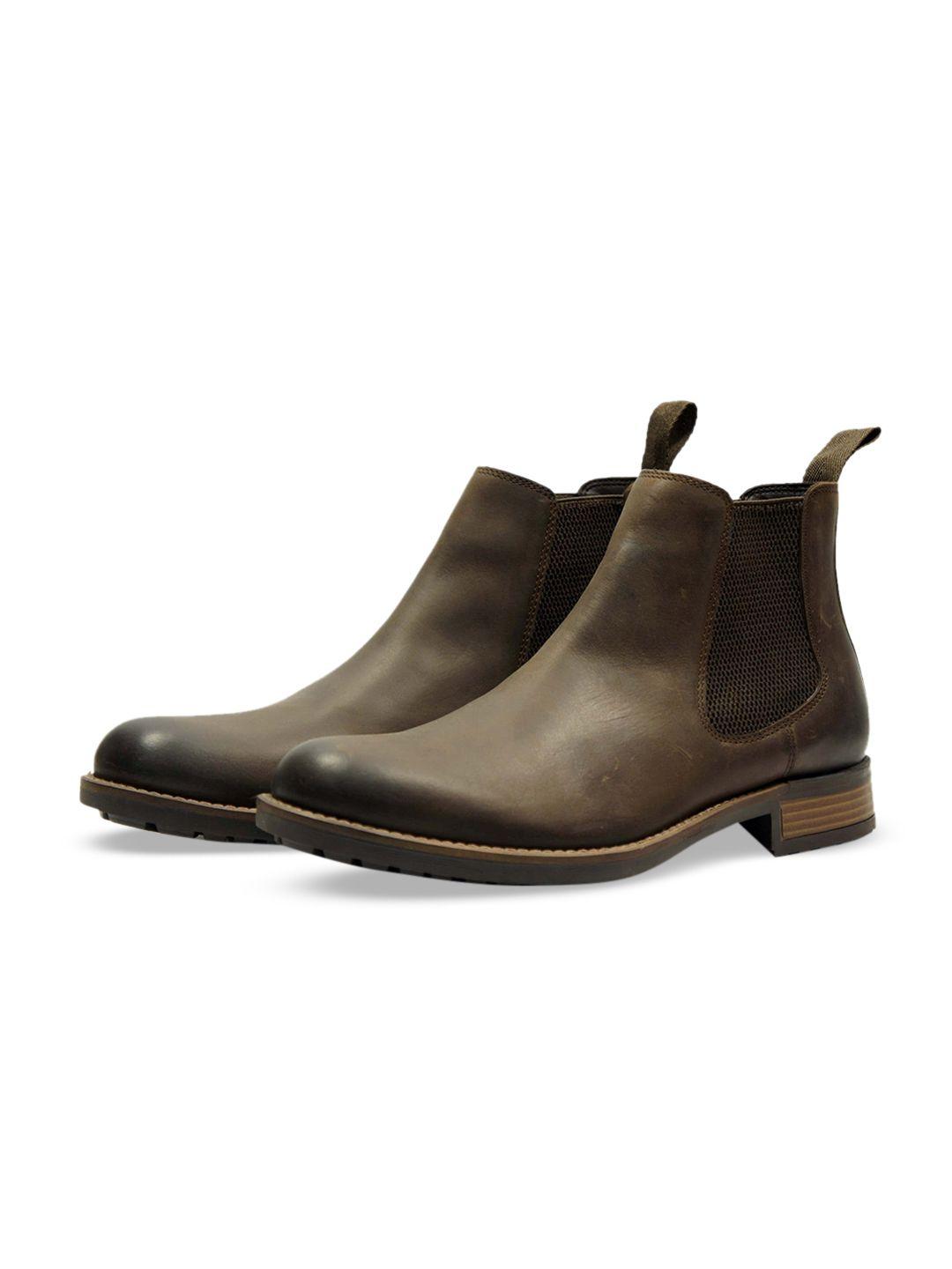 hx london men leather chelsea boots