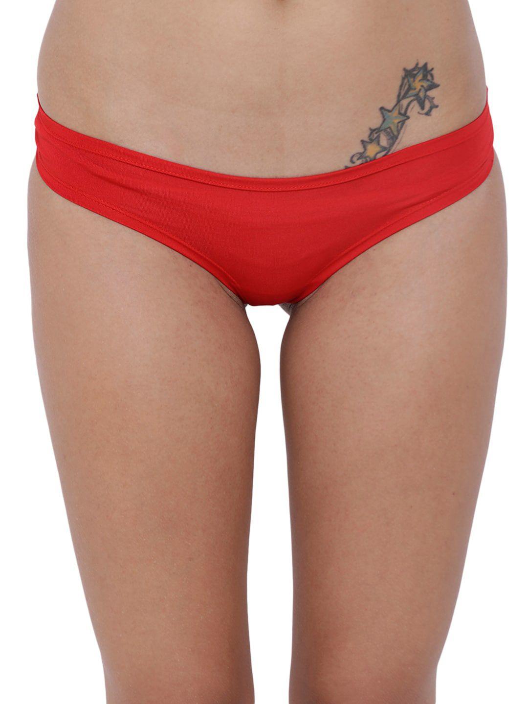 basiics by la intimo low-rise solid anti bacterial bikini brief bcpss02