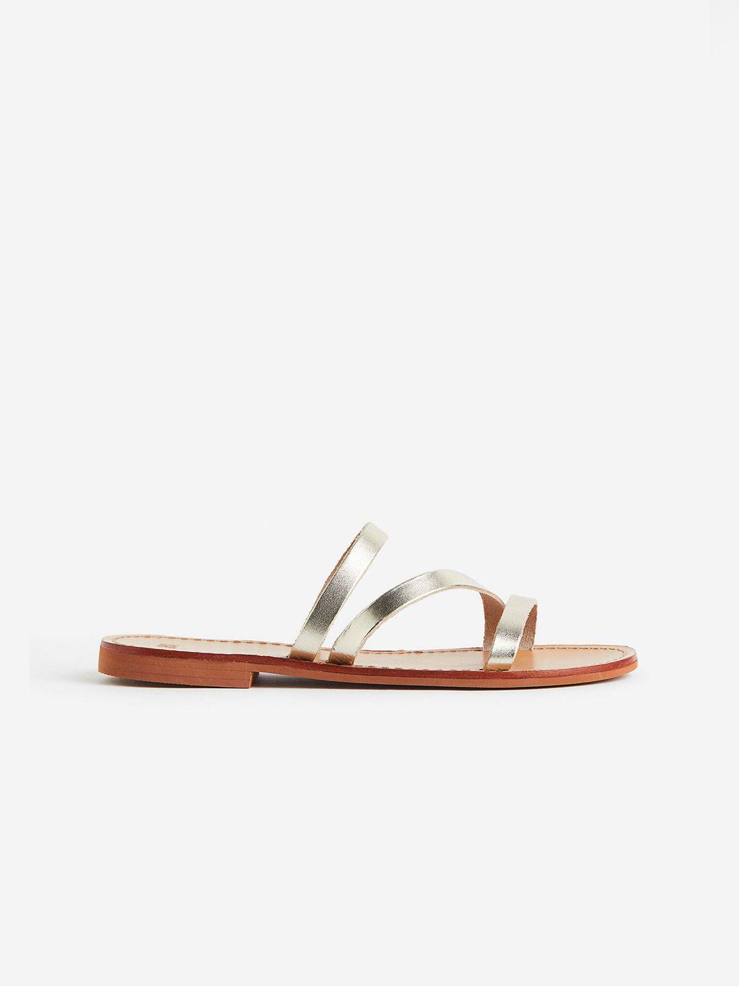 h&m women leather sandals