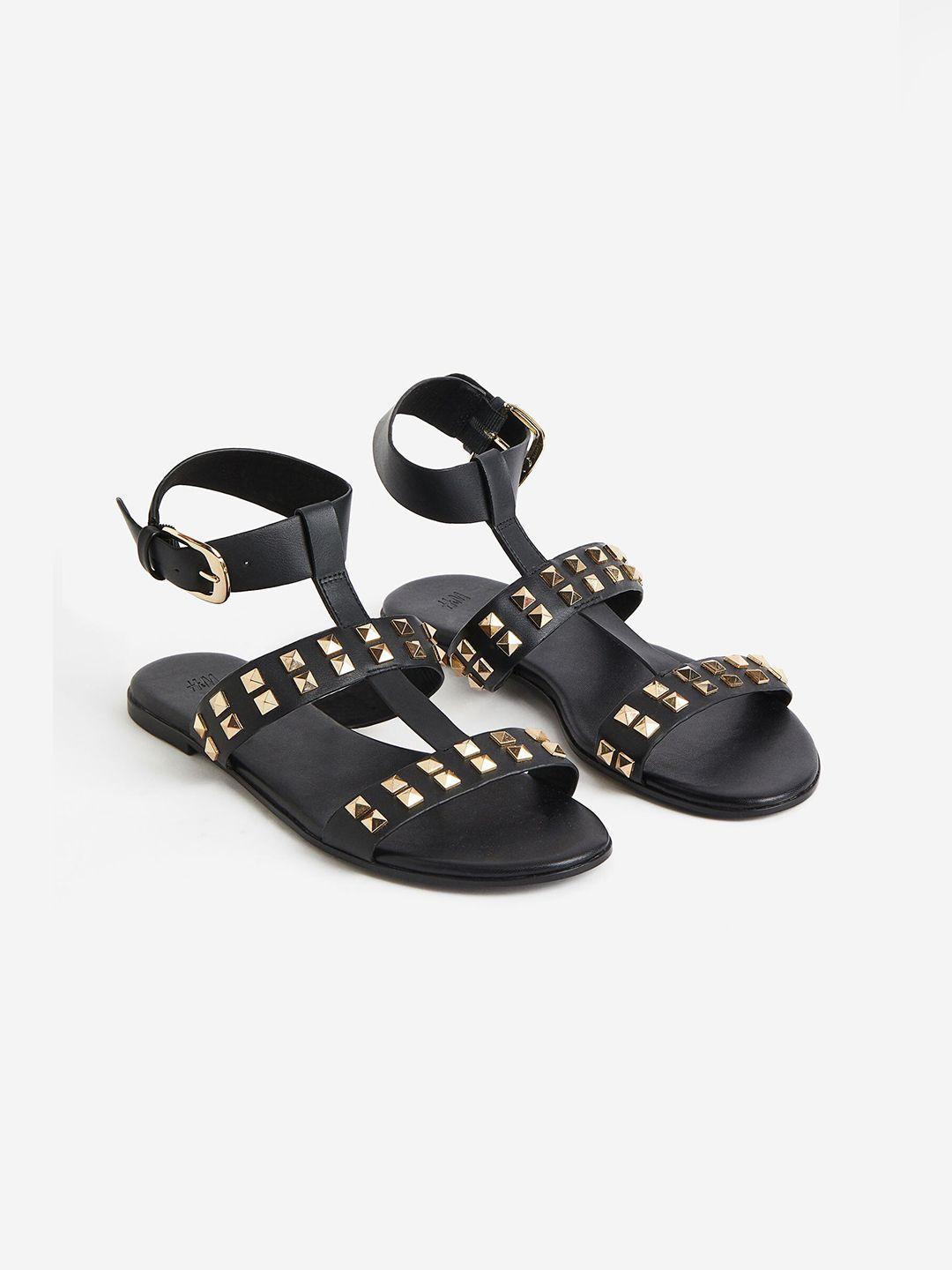 h&m women studded sandals