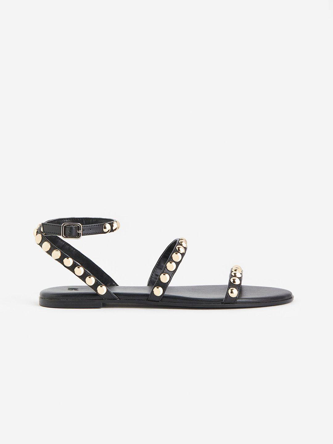 h&m women studded sandals