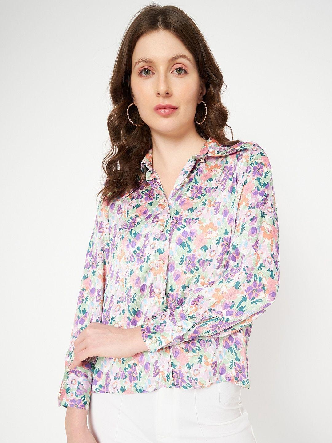 madame floral printed casual shirt