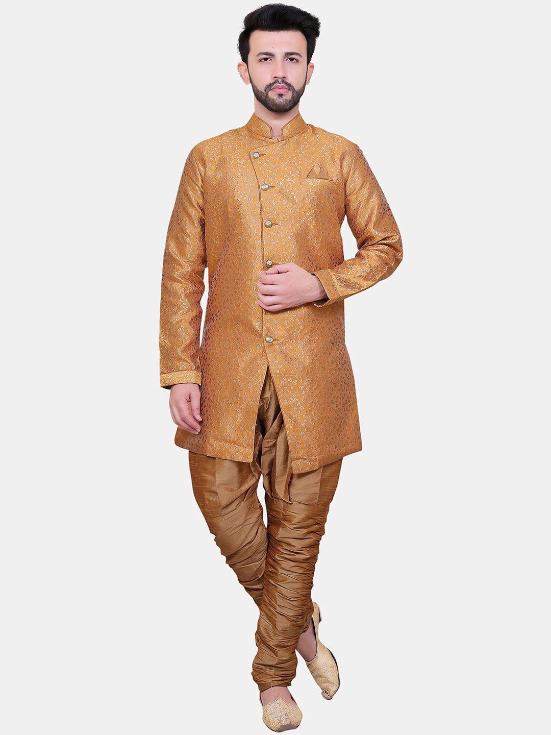 avaeta floral printed sherwani set