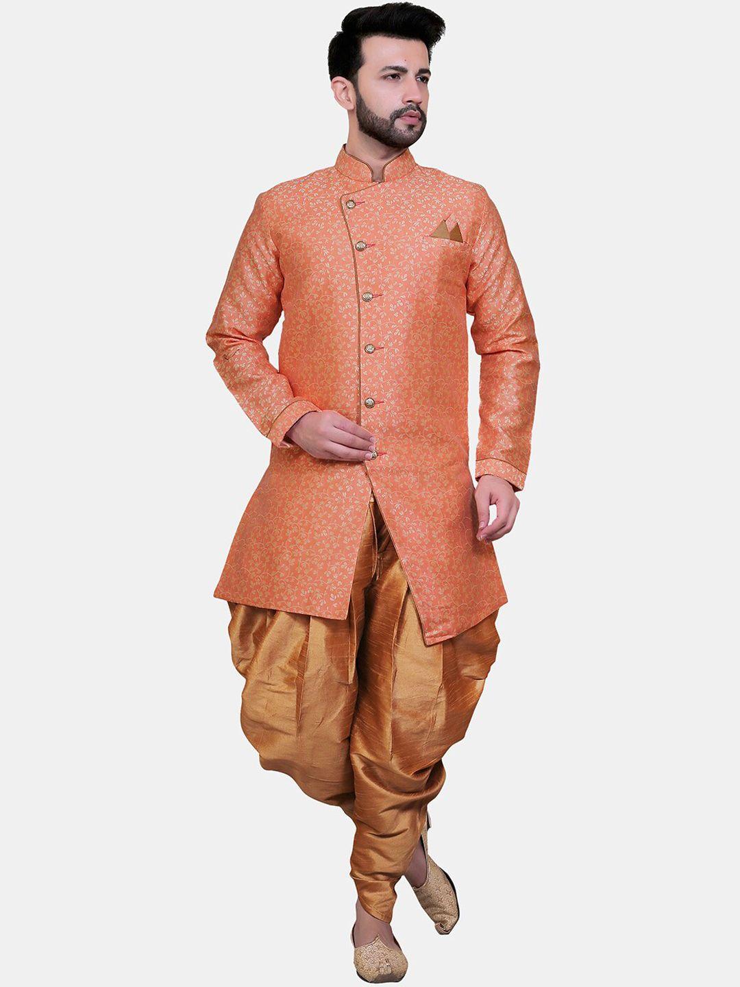 avaeta self design sherwani set