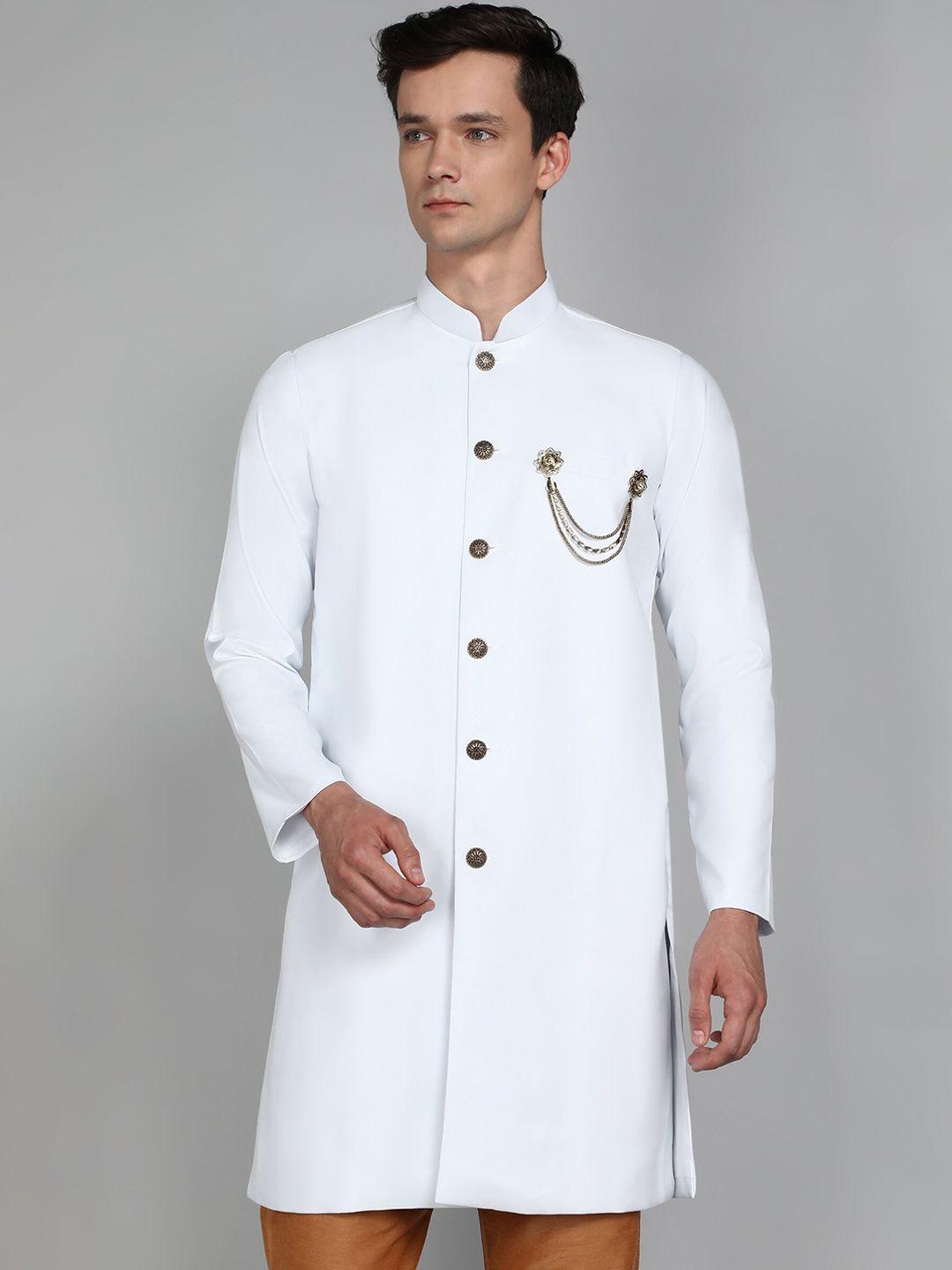 avaeta mandarin collar nawabi with paijama set