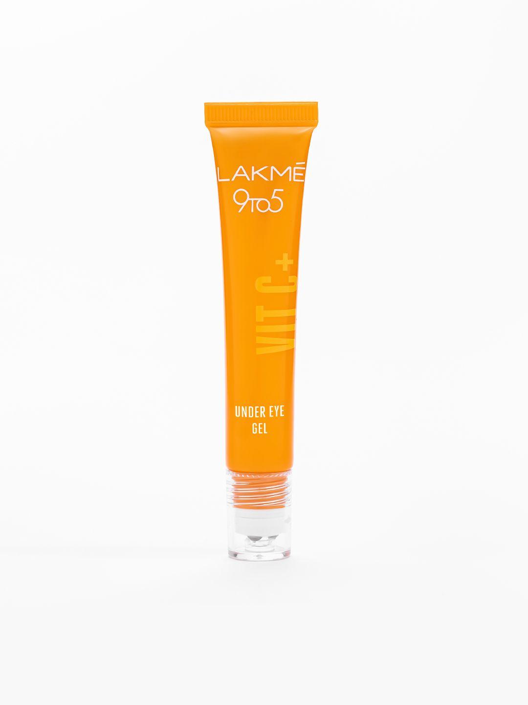 lakme 9 to 5 vitamin c+ under eye gel to reduce eye puffiness - 15 g