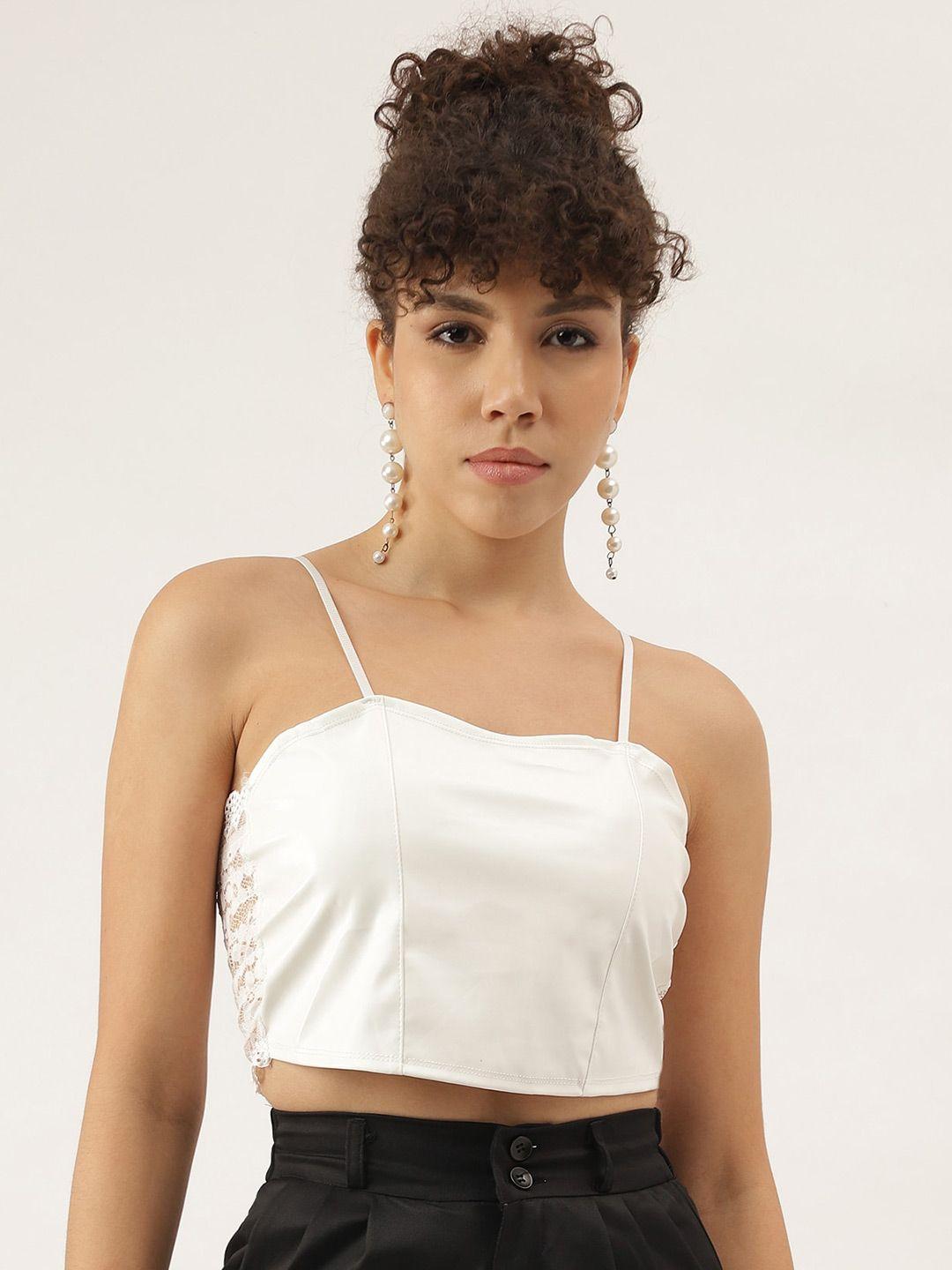 aahwan shoulder straps sleeveless top