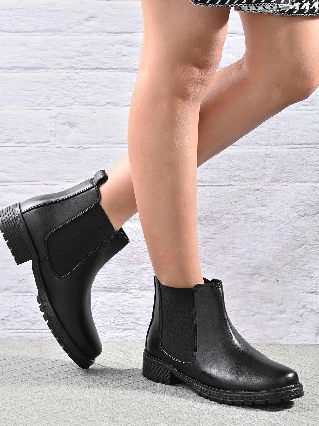 afrojack women block-heeled chelsea boots