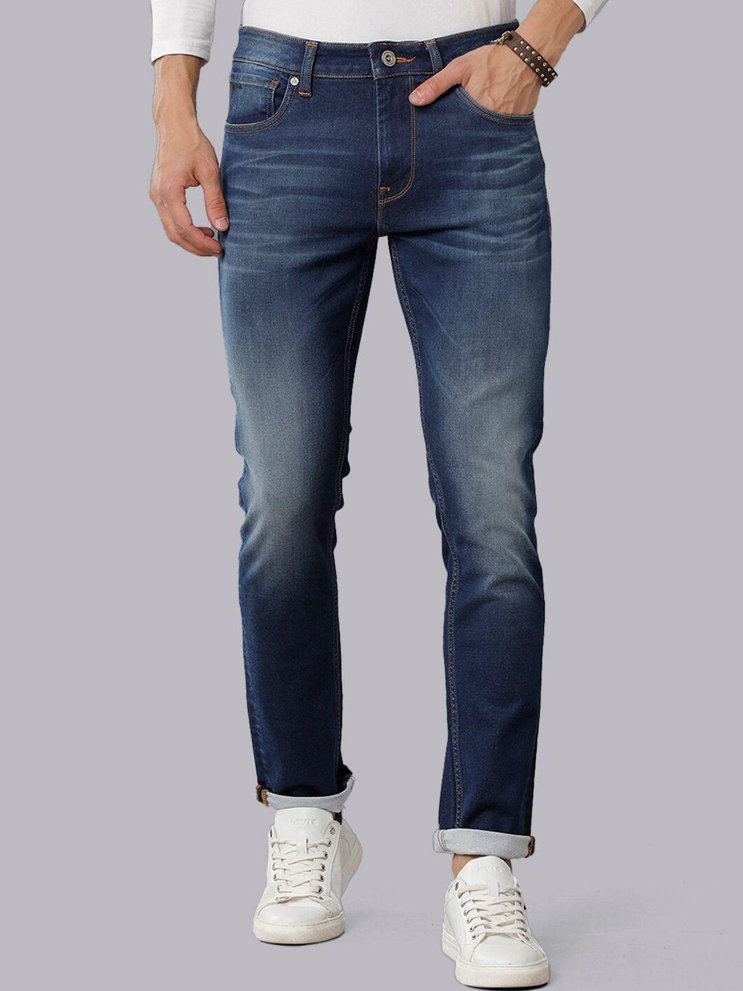 voi jeans men skinny fit heavy fade jeans