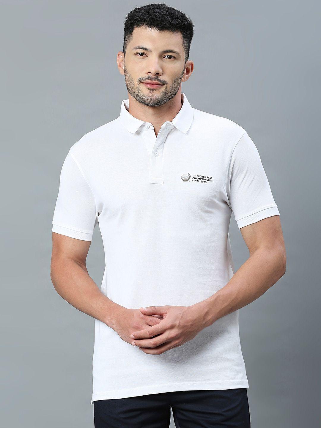 fancode icc test world cup men polo collar bio finish  t-shirt