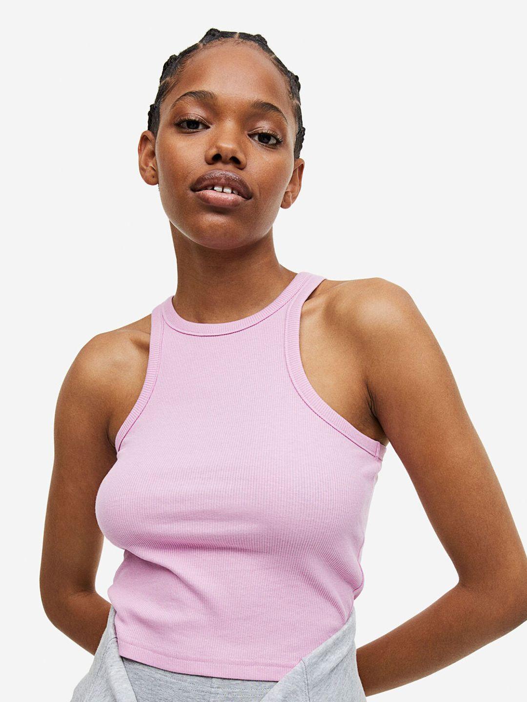 h&m cropped vest top