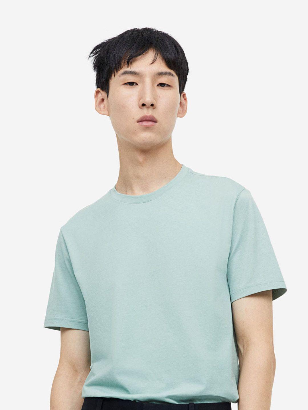 h&m slim fit pima cotton t-shirt