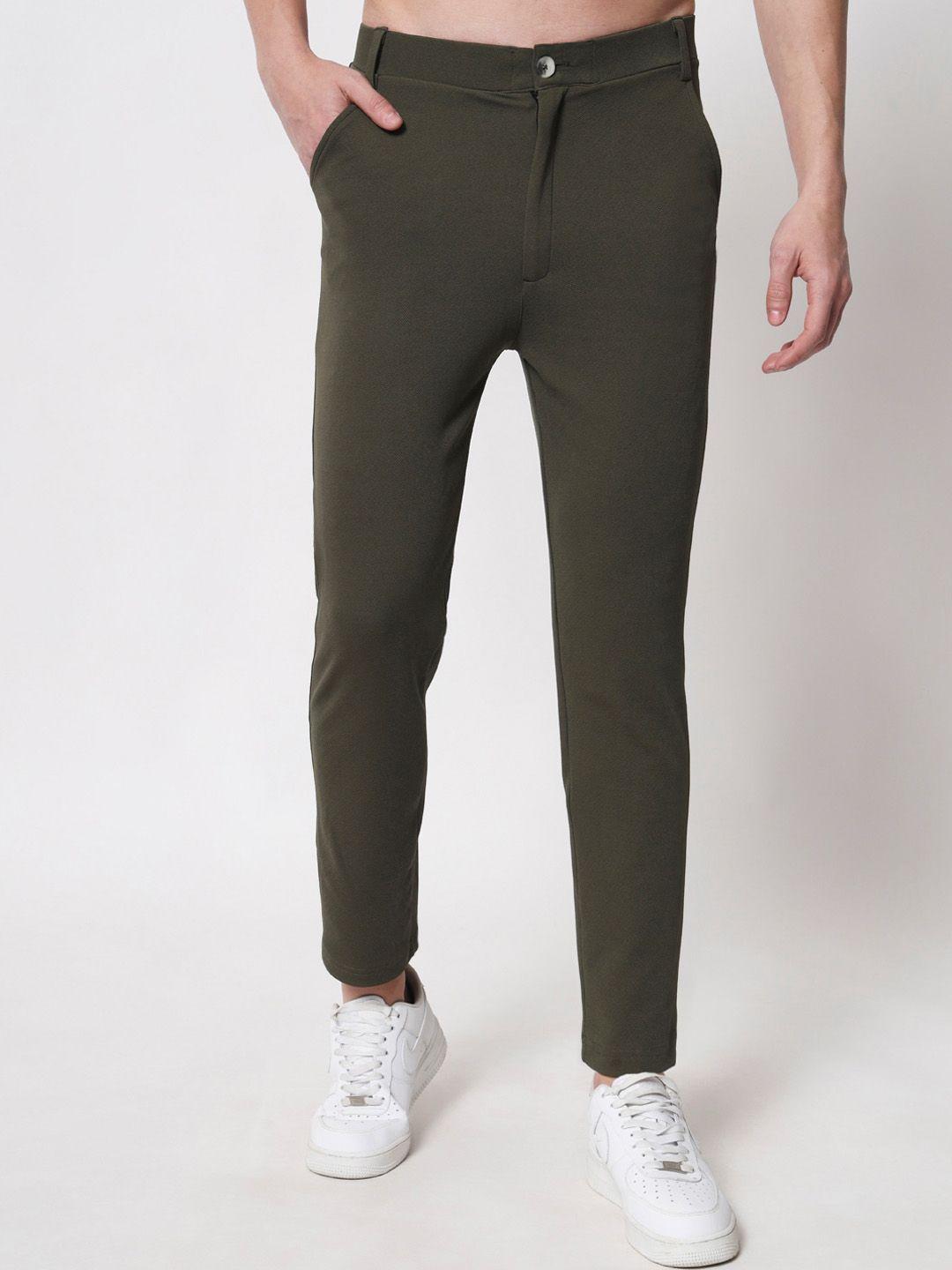 baesd men green trousers