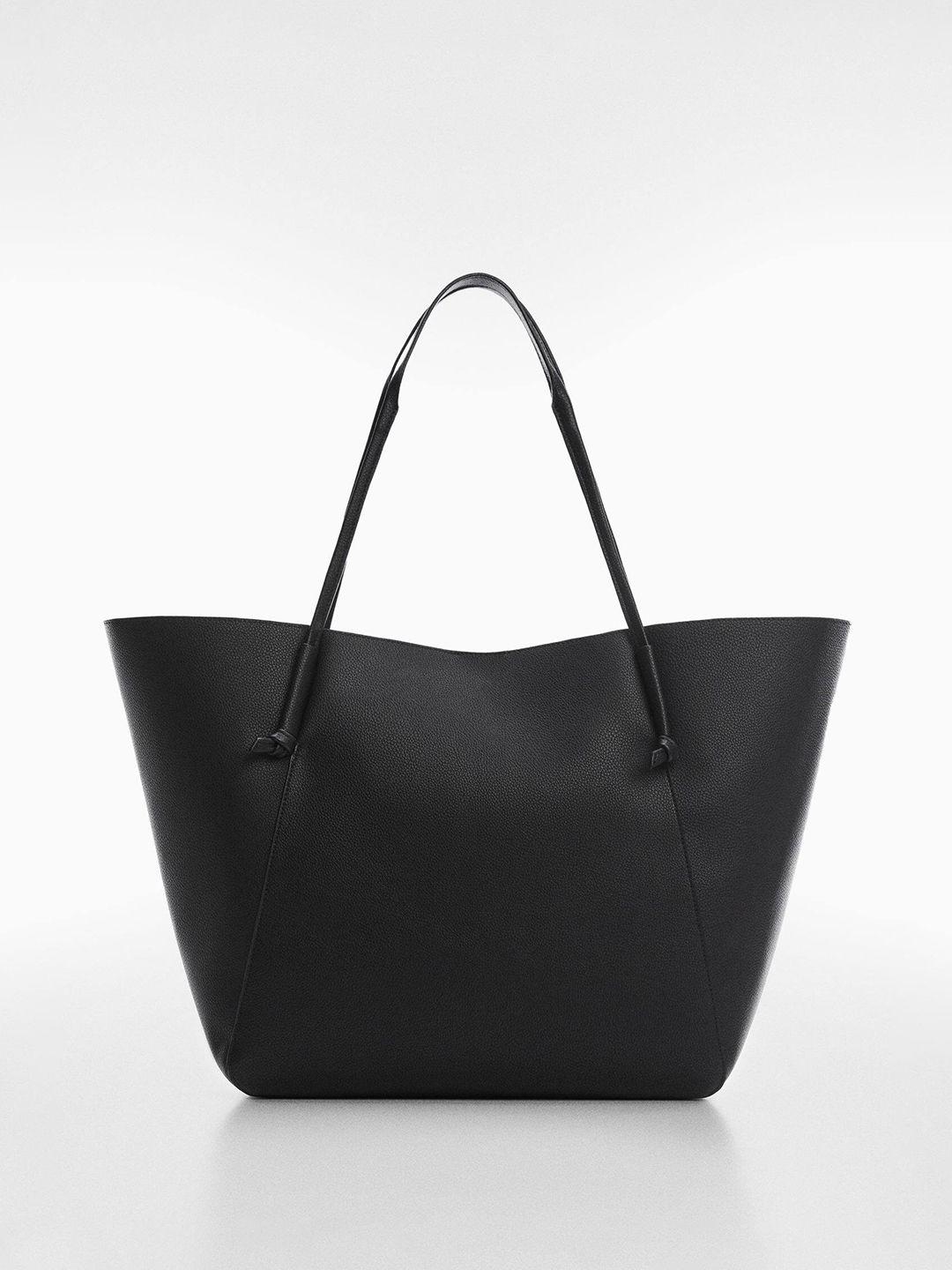 mango structured tote bag