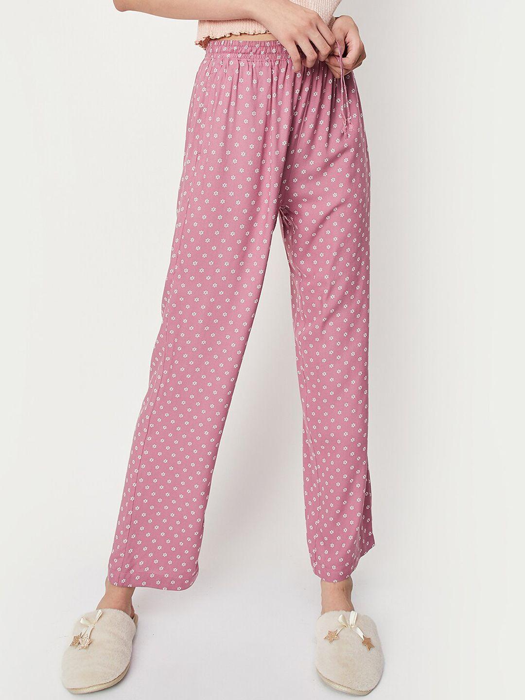 max women printed lounge pants