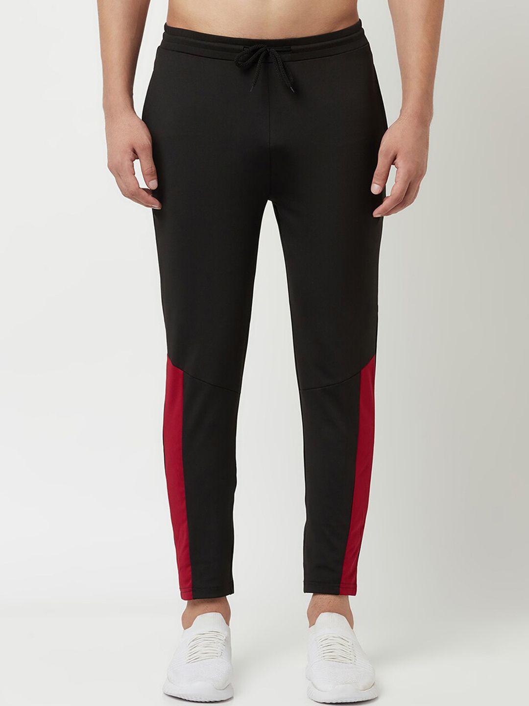 glito men colourblocked track pants