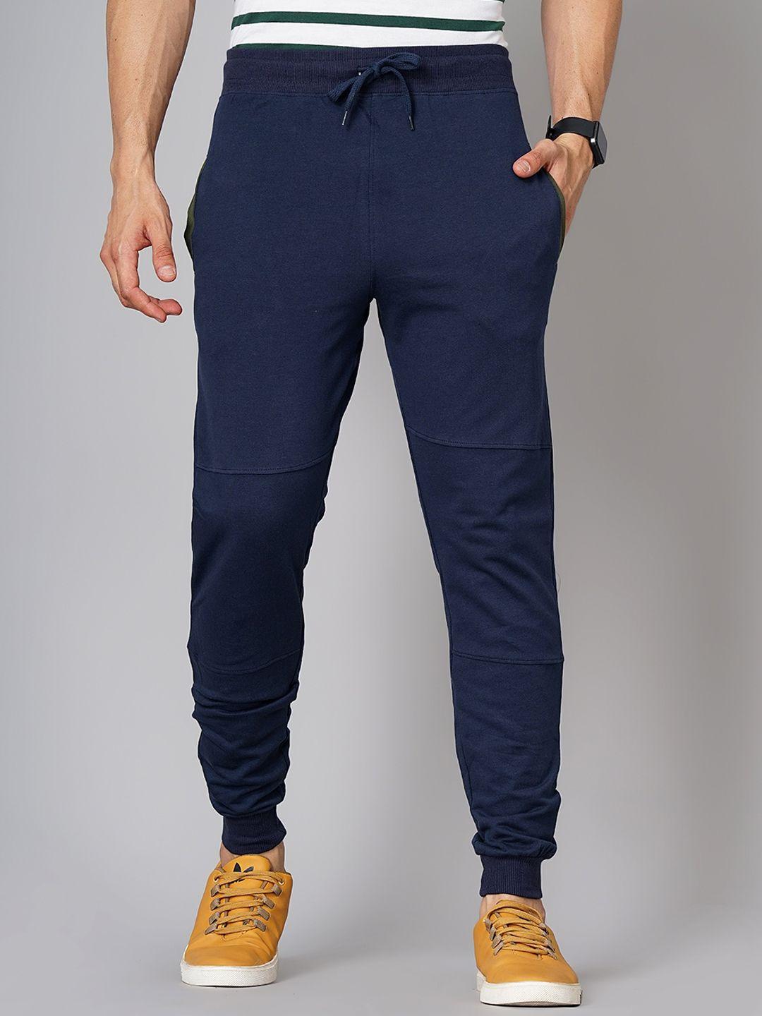 madsto men cotton slim fit sports joggers