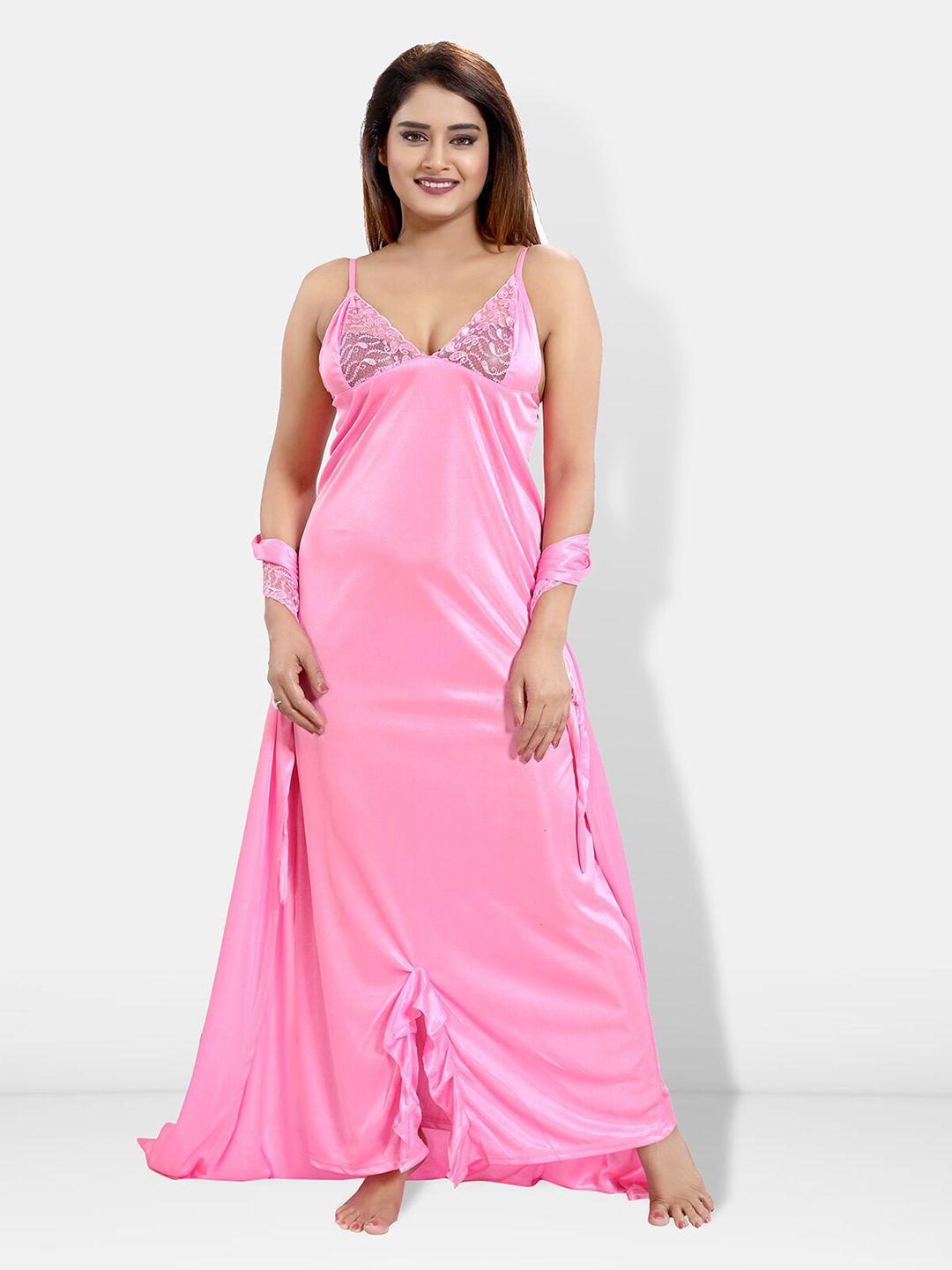 be you pink maxi nightdress