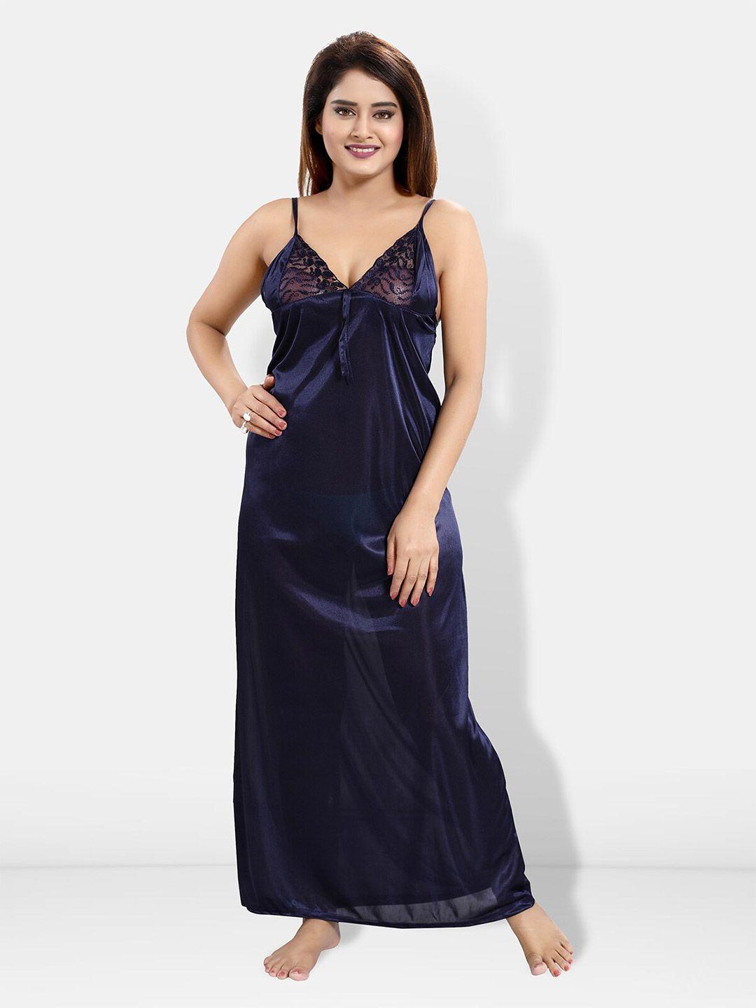 be you navy blue maxi nightdress