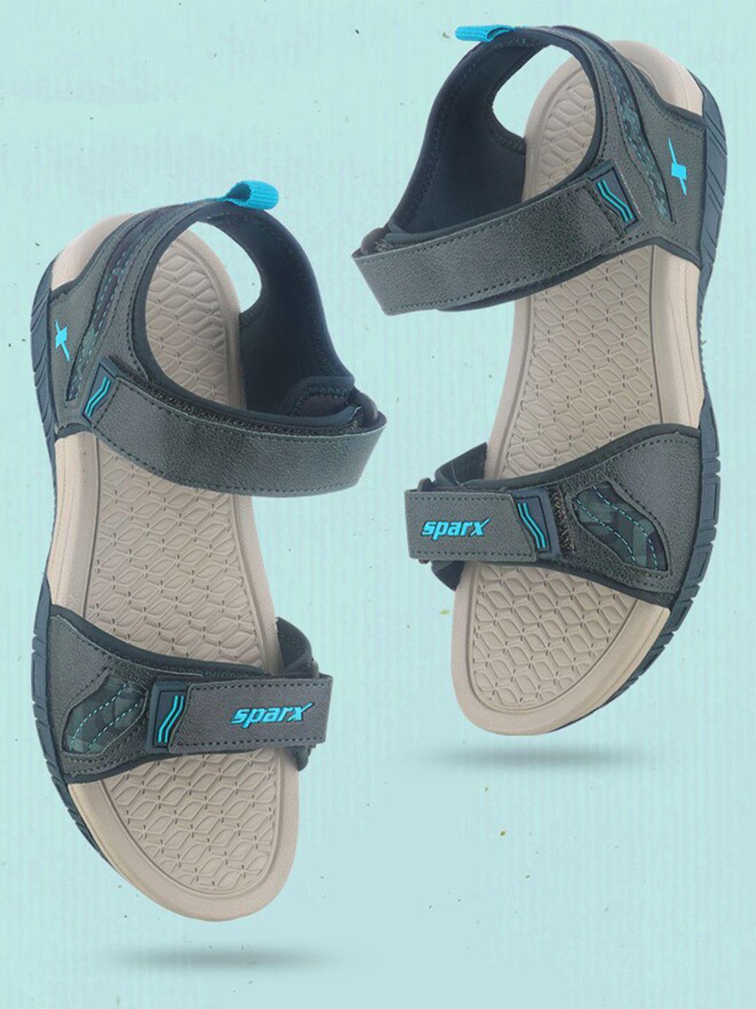 sparx men textured sports sandals