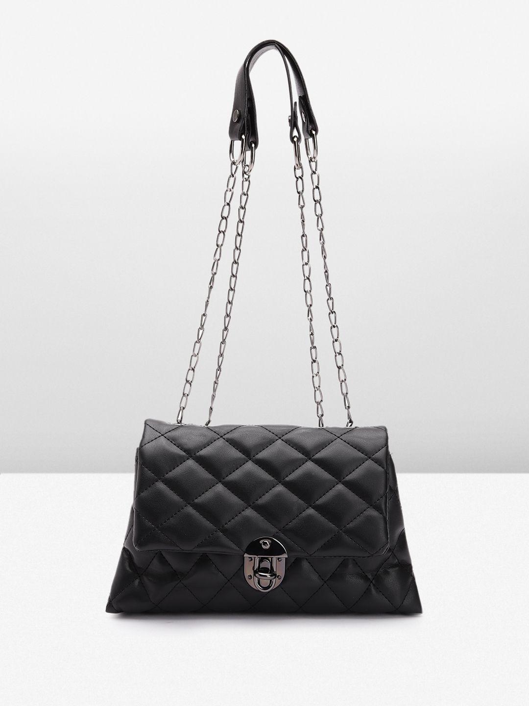 boohoo quilted shoulder bag