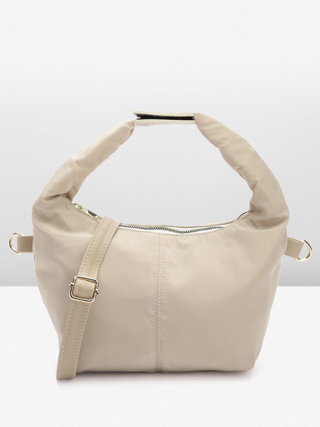 boohoo structured baguette bag