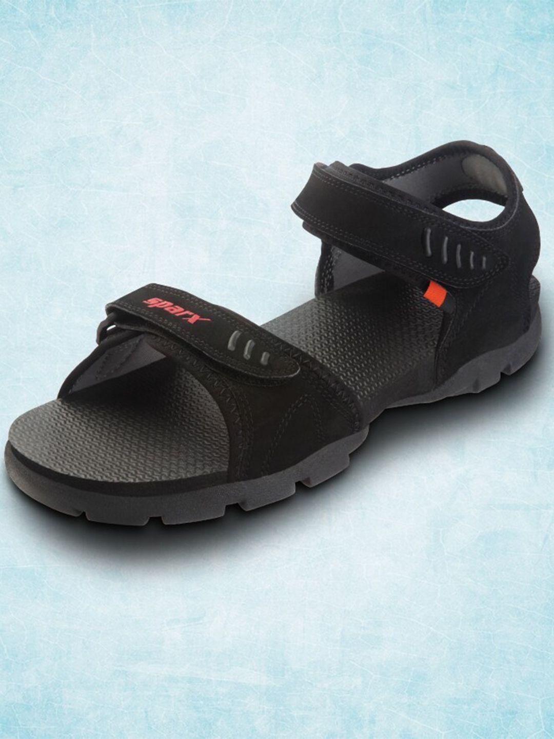 sparx men textured sports sandals