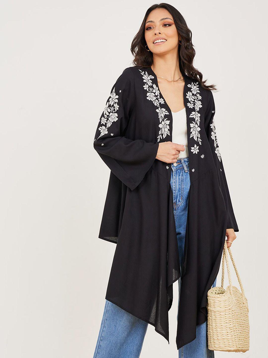 styli women black & white shrug