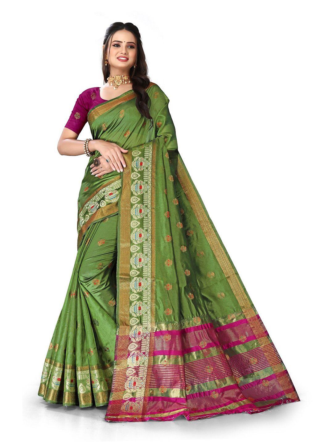 rivana woven design zari banarasi saree