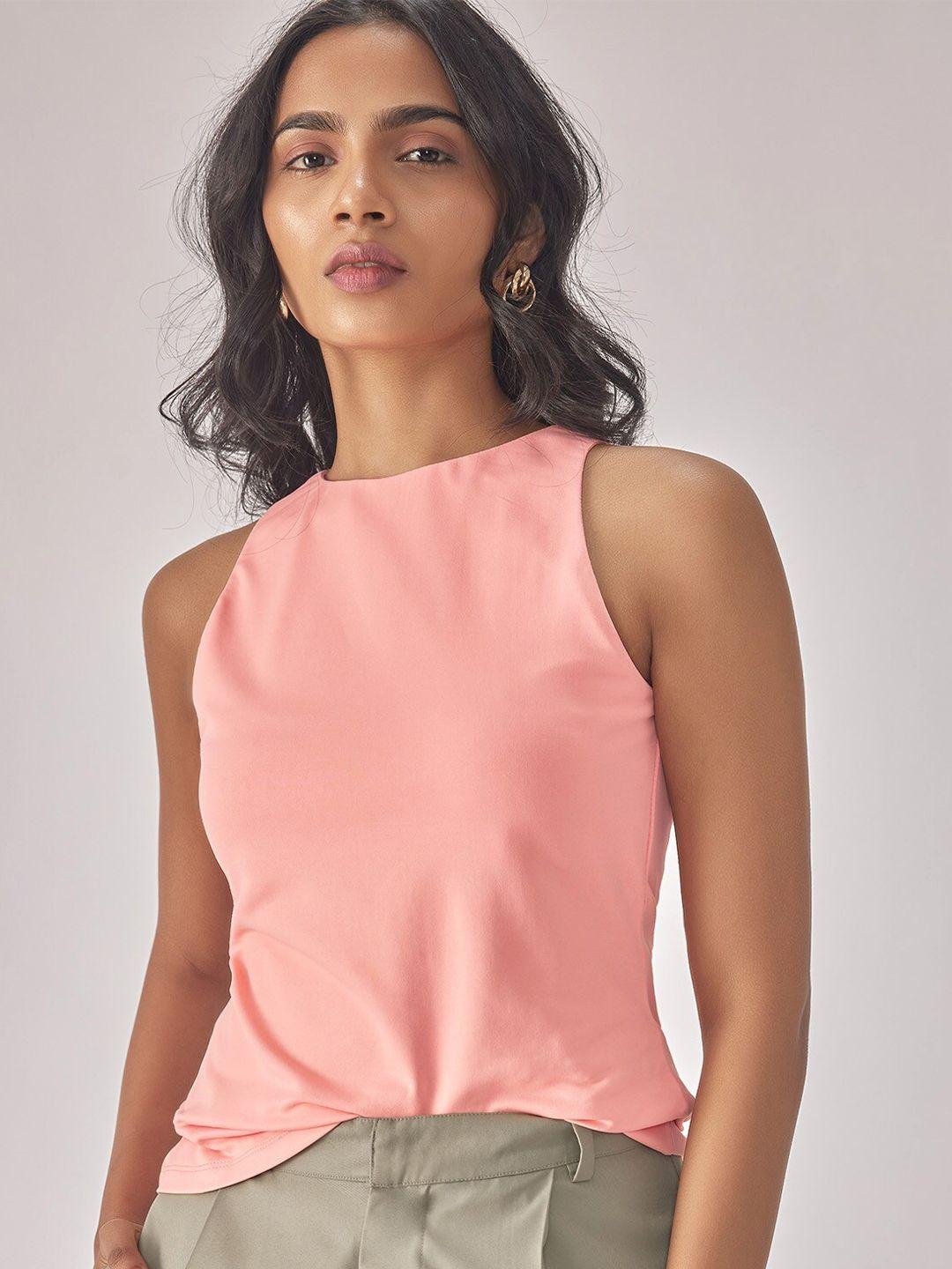 the label life pink top