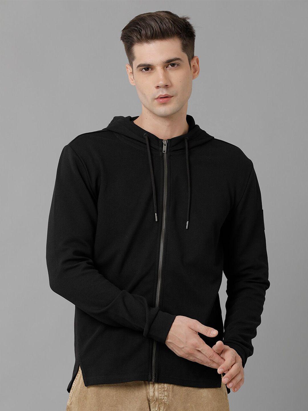 voi jeans pure cotton terry hooded sweatshirt