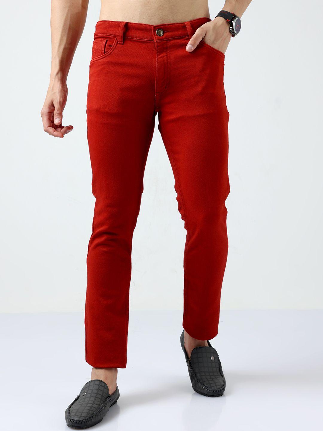 vudu men lean tapered fit stretchable jeans