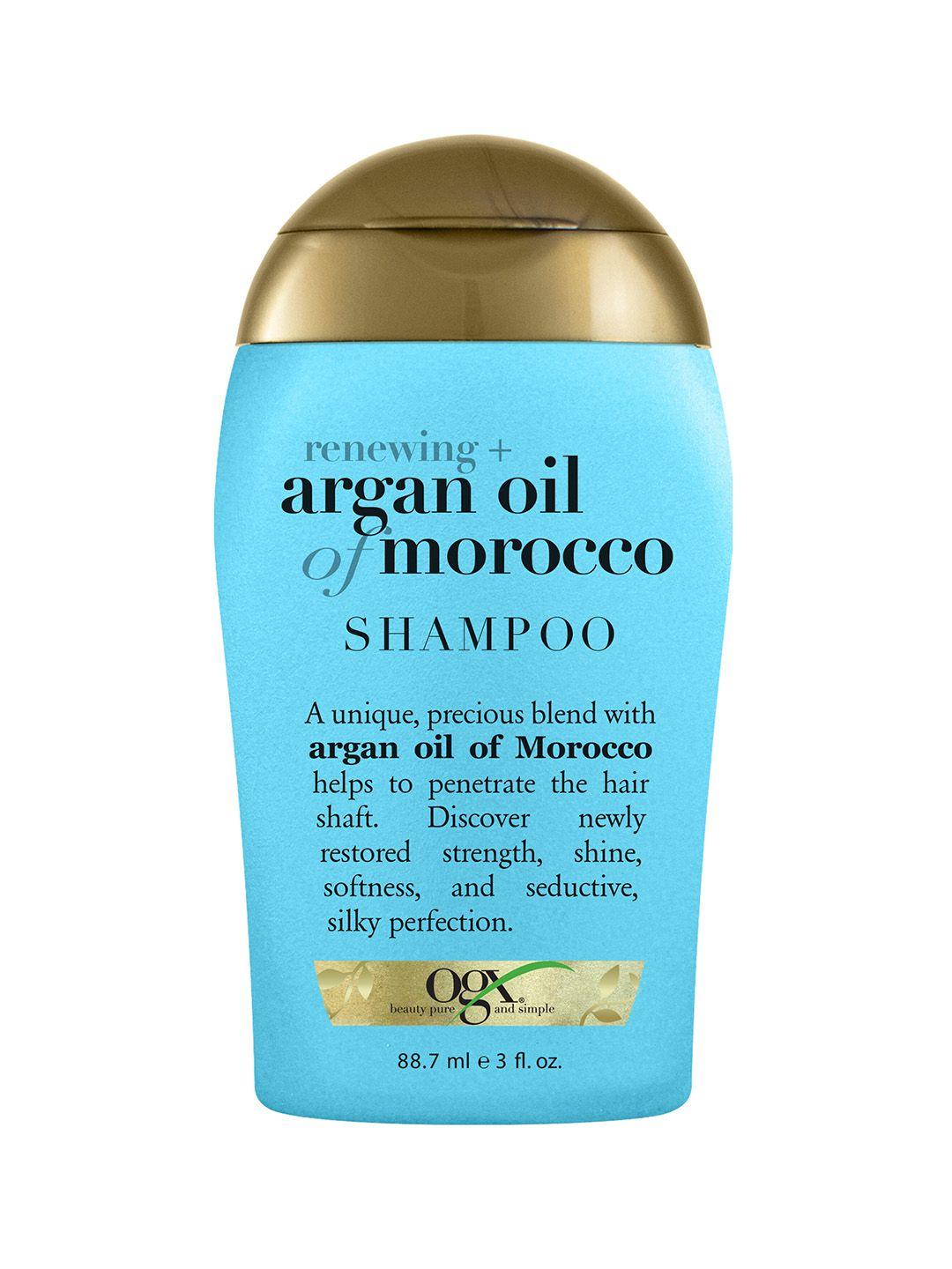 ogx renewing argan oil of morocco shampoo to restore hair strength - 88.7 ml