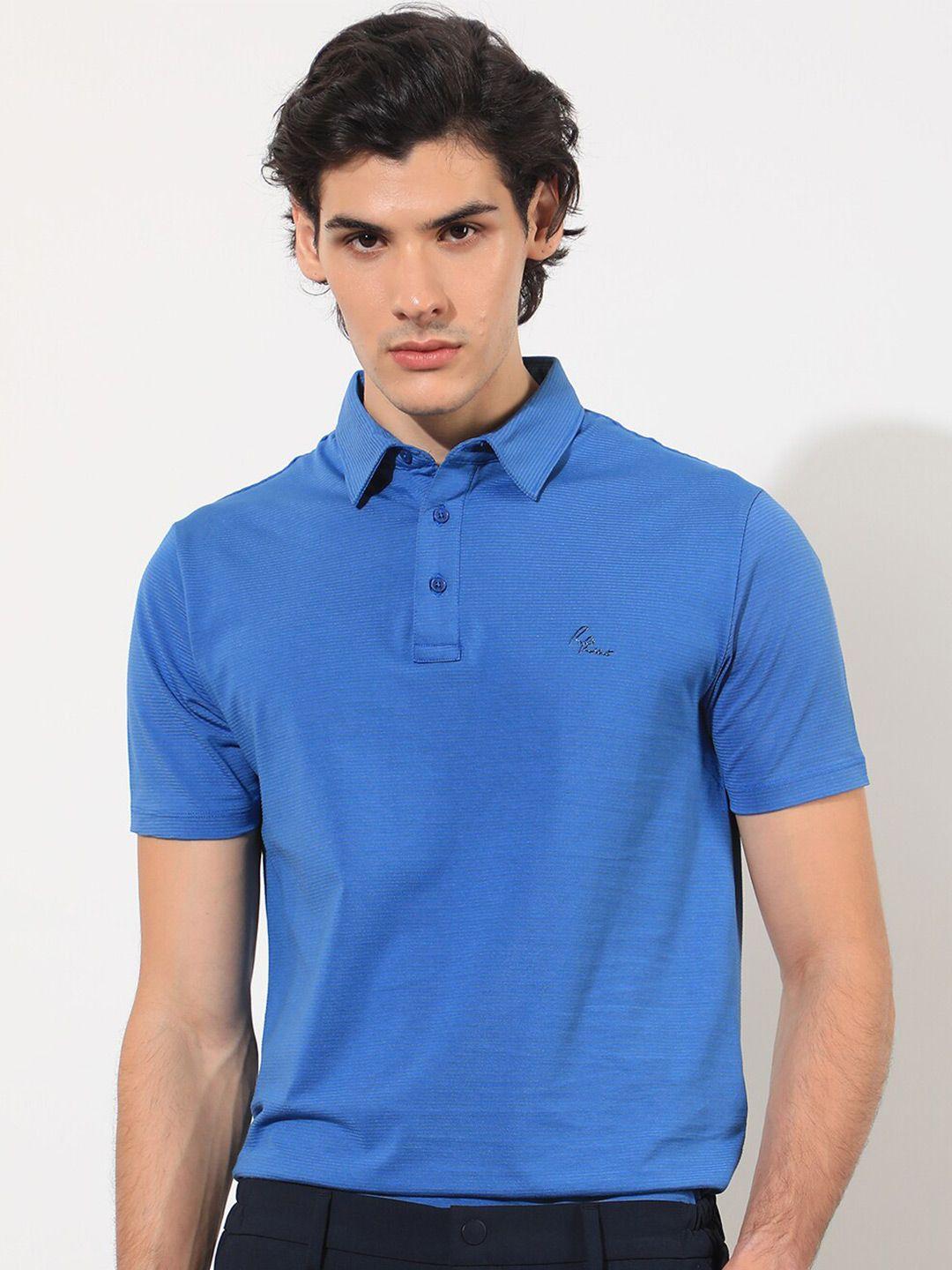 rare rabbit polo collar slim fit cotton t-shirt