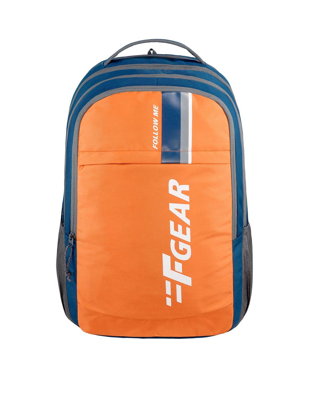 f gear unisex brand logo printed water resistant padded backpack